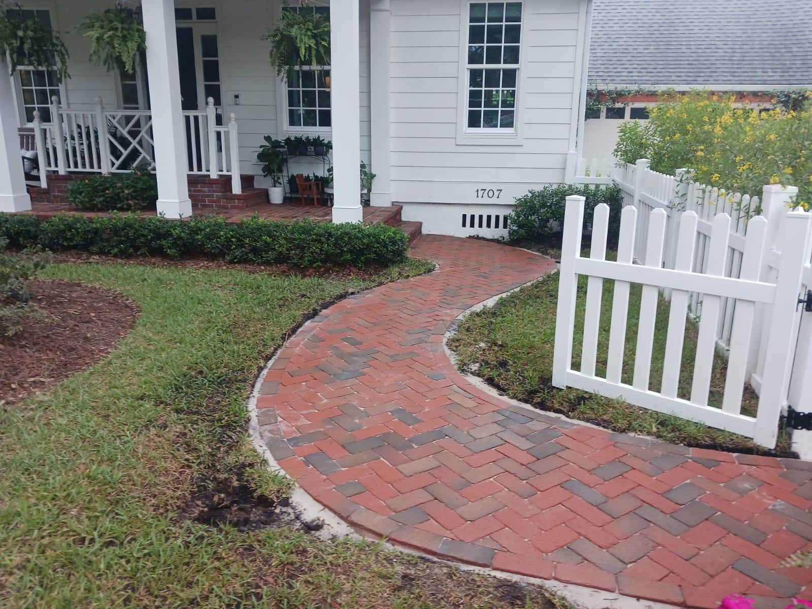 Modern Paver Pattern Design